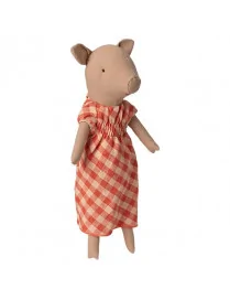 Maskotka Maileg- Pig, Dress