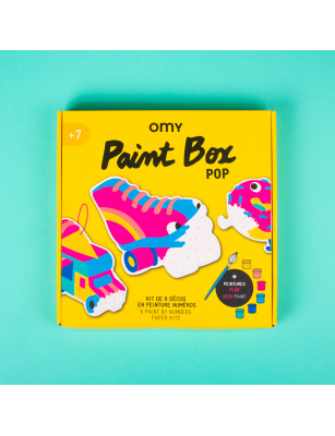 POP Zestaw z numerowanymi kolorowankami - POP, OMY