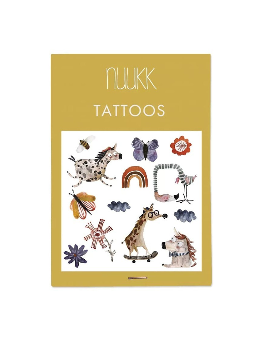 NUUKK - wegański tatuaż dla dzieci WONDERLAND