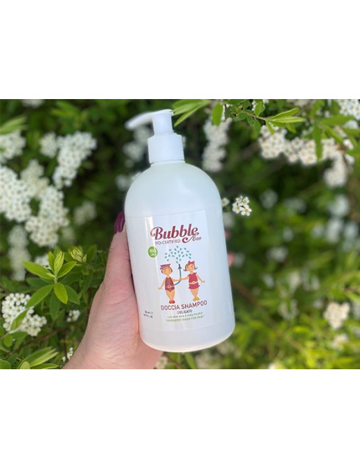 Organiczny płyn do ciała i włosów dla dzieci 500ml 0m+ BUBBLE&CO
