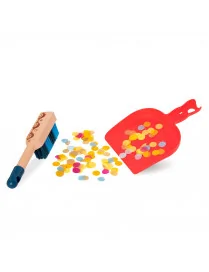 Clean ‘n’ Play – drewniany zestaw do sprzątania, B. Toys