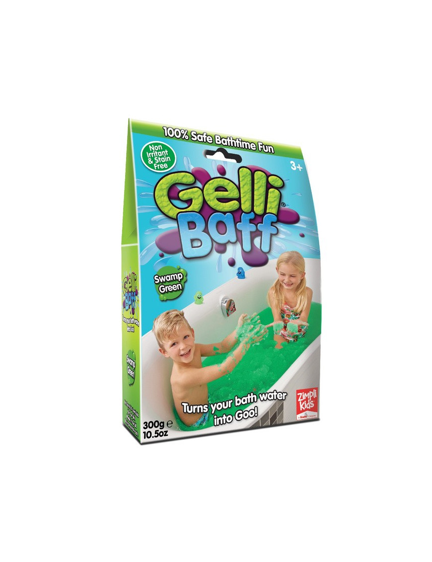 Magiczny proszek do kąpieli, Gelli Baff, zielony, 1 użycie, 3+, Zimpli Kids