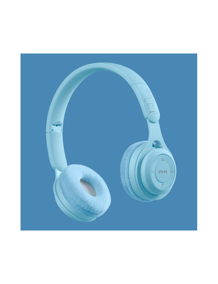 Bezprzewodowe słuchawki dla dzieci Sky Blue, Lalarma