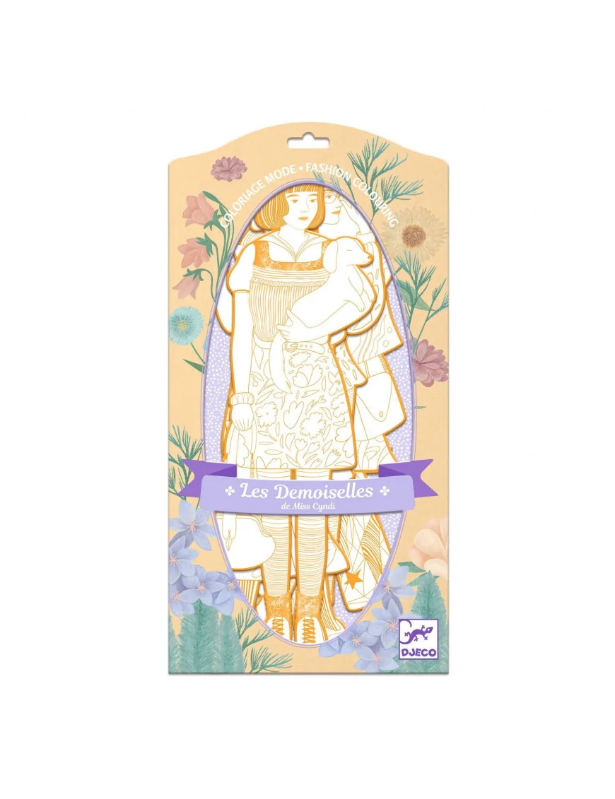 Kolorowanki elegantki - Scout, Djeco