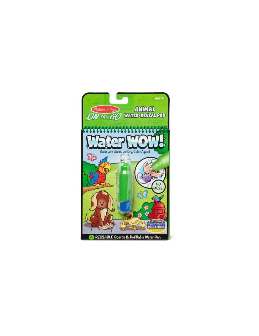Melissa & Doug, Water WOW! Wodna kolorowanka zwierzątka