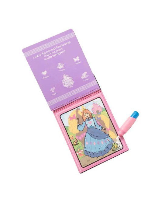 Melissa & Doug, Water WOW! Wodna kolorowanka bajki