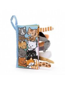 „Kitten Tails” Książeczka Sensoryczna dla Dzieci, Jellycat