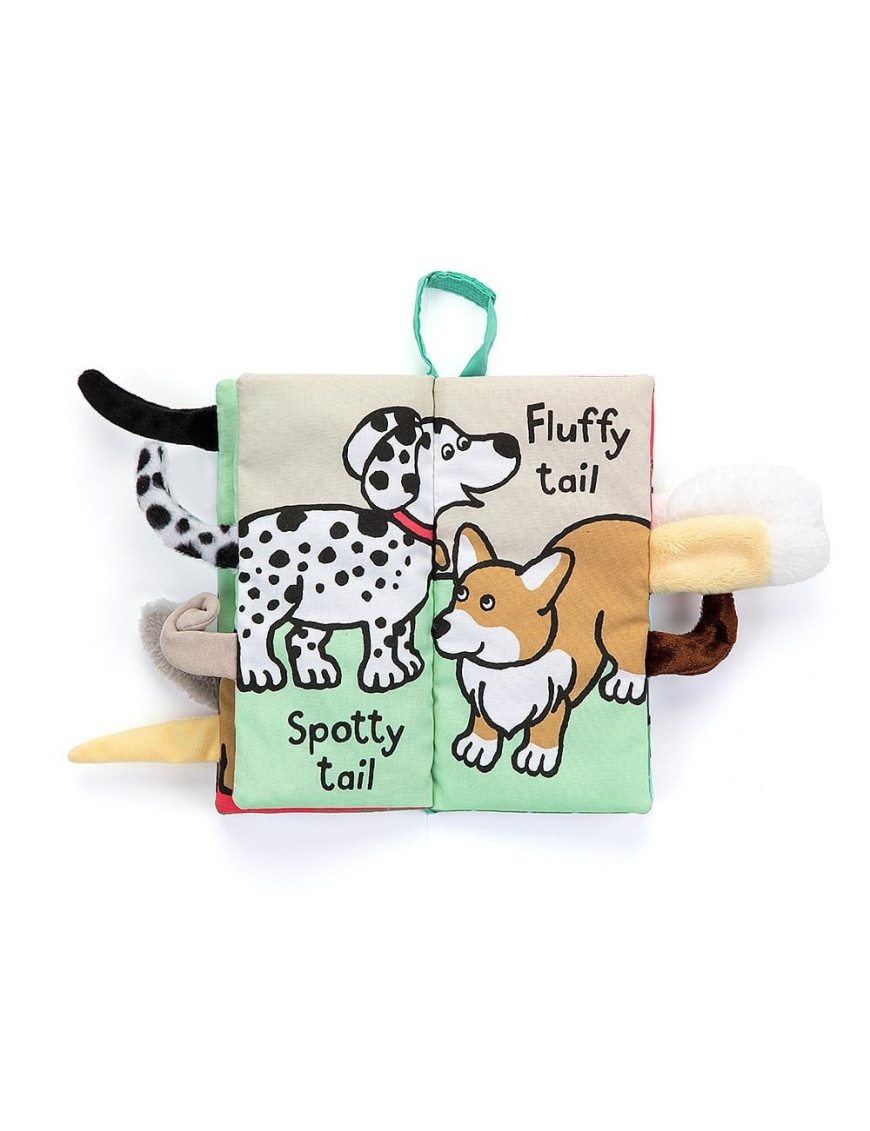 „Puppy Tails” Książeczka Sensoryczna dla Dzieci, Jellycat „Puppy Tails” Książeczka Sensoryczna dla Dzieci, Jellycat