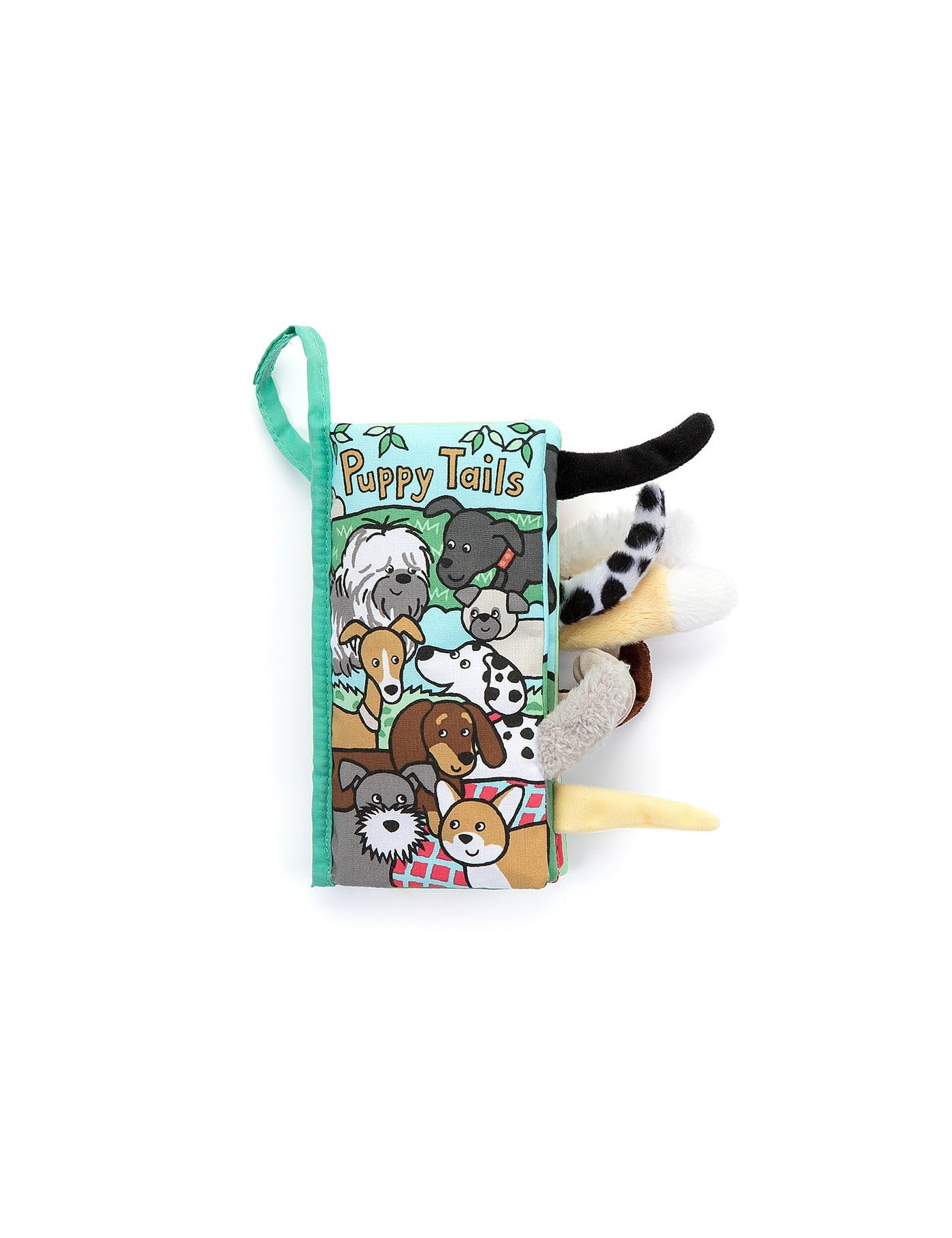„Puppy Tails” Książeczka Sensoryczna dla Dzieci, Jellycat „Puppy Tails” Książeczka Sensoryczna dla Dzieci, Jellycat