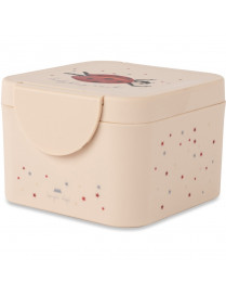 Konges Slojd - Mały lunchbox z przegródką - Ladybug