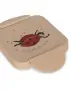 Konges Slojd - Mały lunchbox z przegródką - Ladybug