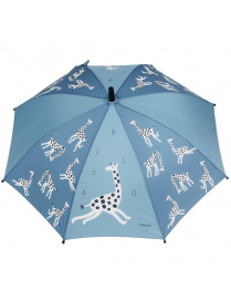 Parasol przeciwdeszczowy KIDZROOM żyrafa blue