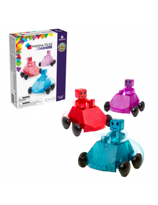 MAGNA-TILES® Magnetyczne Samochodziki Dashers 6 el.