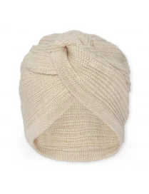Czapeczka 100% wełna merino, Vitum, Almond Milk, Konges Slojd