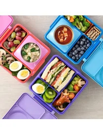 OMIE OMIEBOX lunch box z termosem, Pink Berry