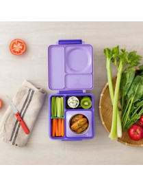 OMIE OMIEBOX lunch box z termosem, Purple Plum