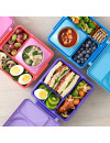 OMIE OMIEBOX lunch box z termosem, Purple Plum