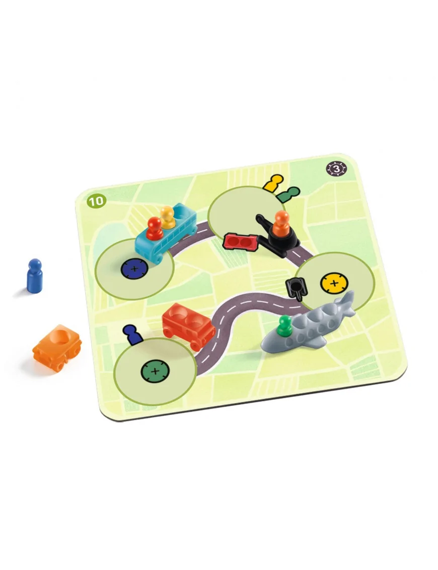 Gra logiczna TRAFFIC LOGIC, Djeco