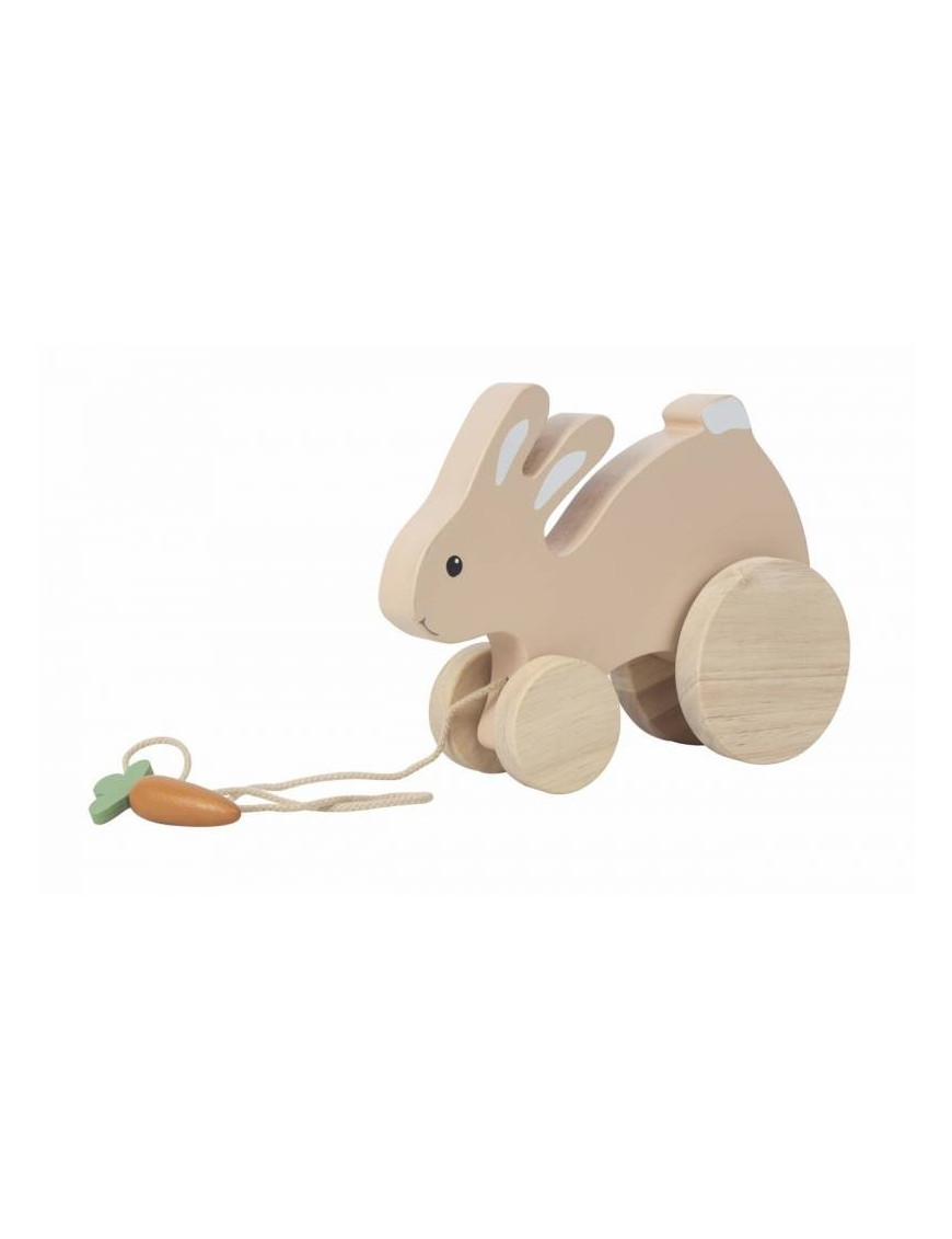 Drewniany króliczek do ciągnięcia | Egmont Toys®