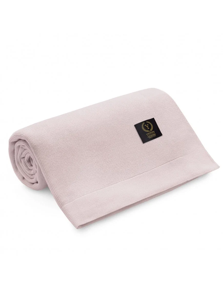 Yosoy, Kocyk bambusowy PORTO powder pink