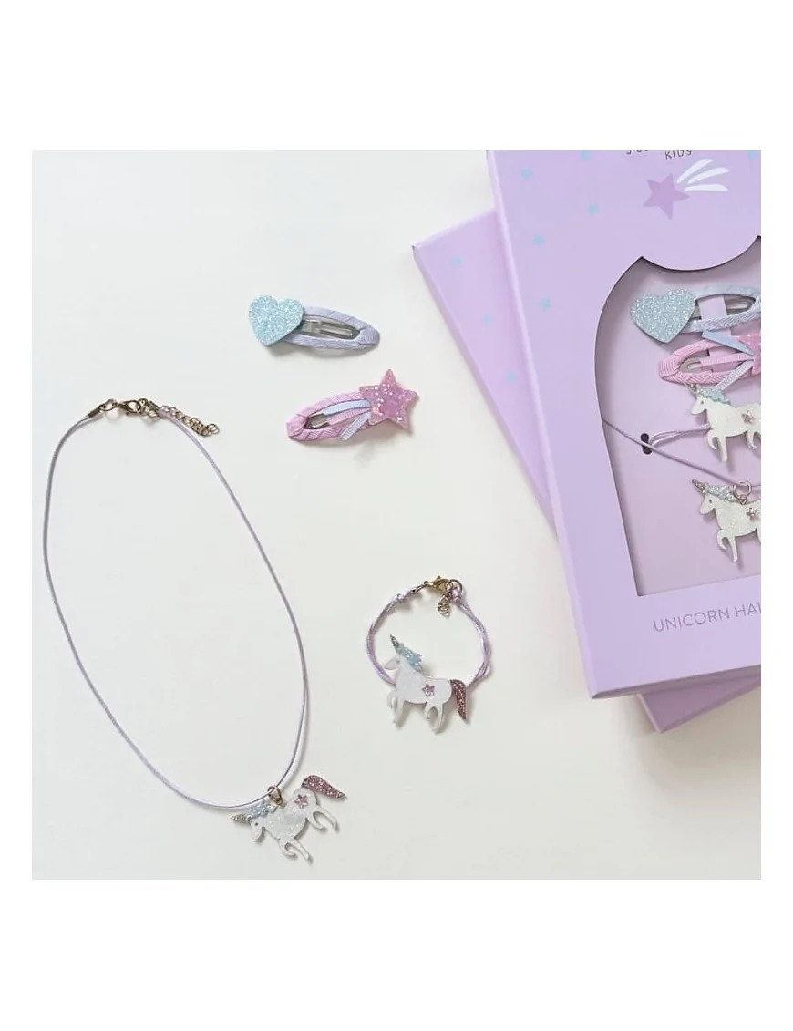 Rockahula Kids - zestaw Unicorn Hair & Jewellery Set
