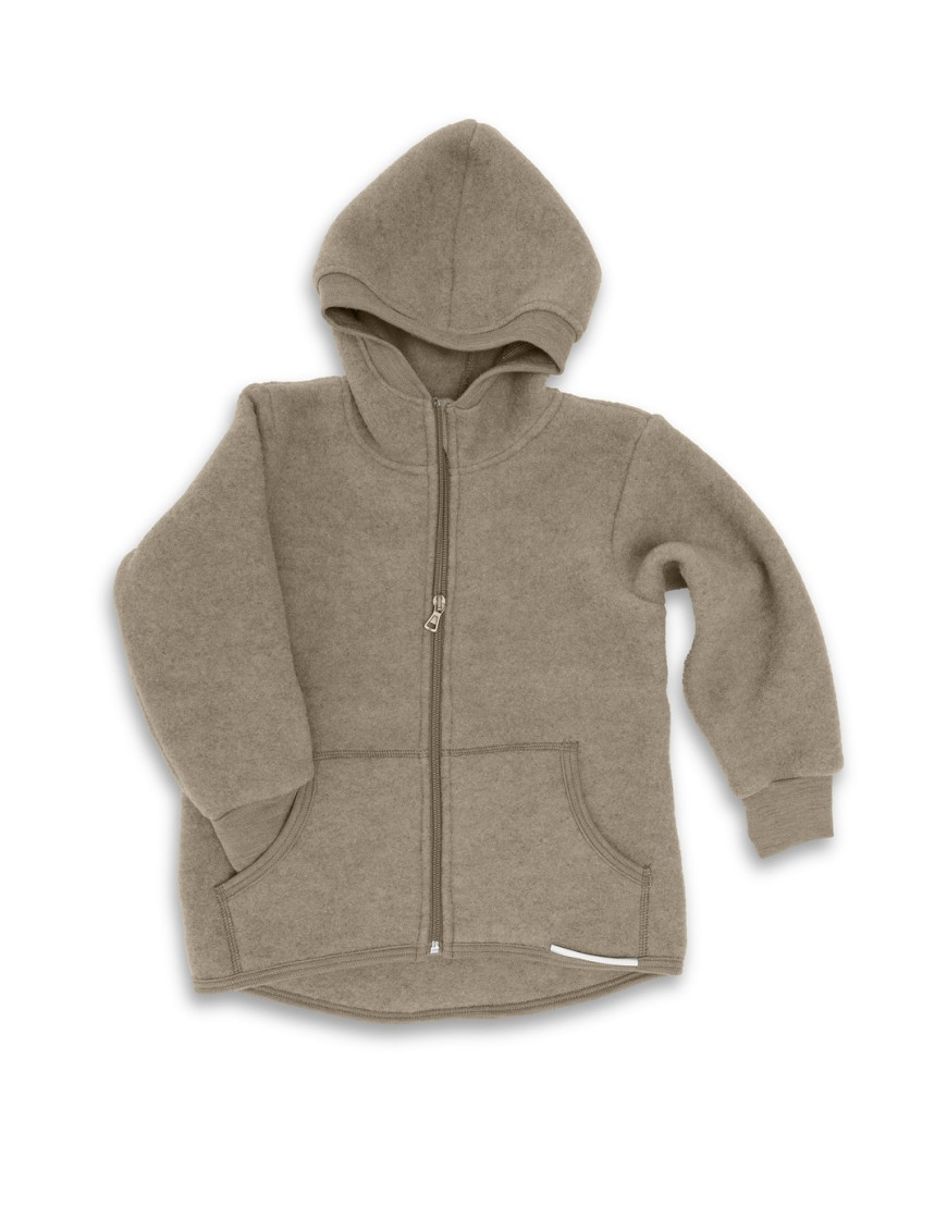Engel, kurteczka z suwakiem 100% WEŁNA MERINO sand
