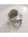 Shnuggle Wolnostojący Pojemnik na Zabawki do Kąpieli Ellie Grey