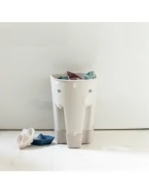 Shnuggle Wolnostojący Pojemnik na Zabawki do Kąpieli Ellie Grey