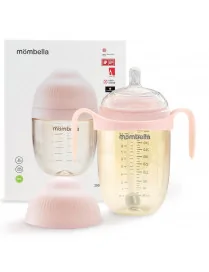 Mombella Butelka Antykolkowa dla Noworodka Roze PPSU 300ml
