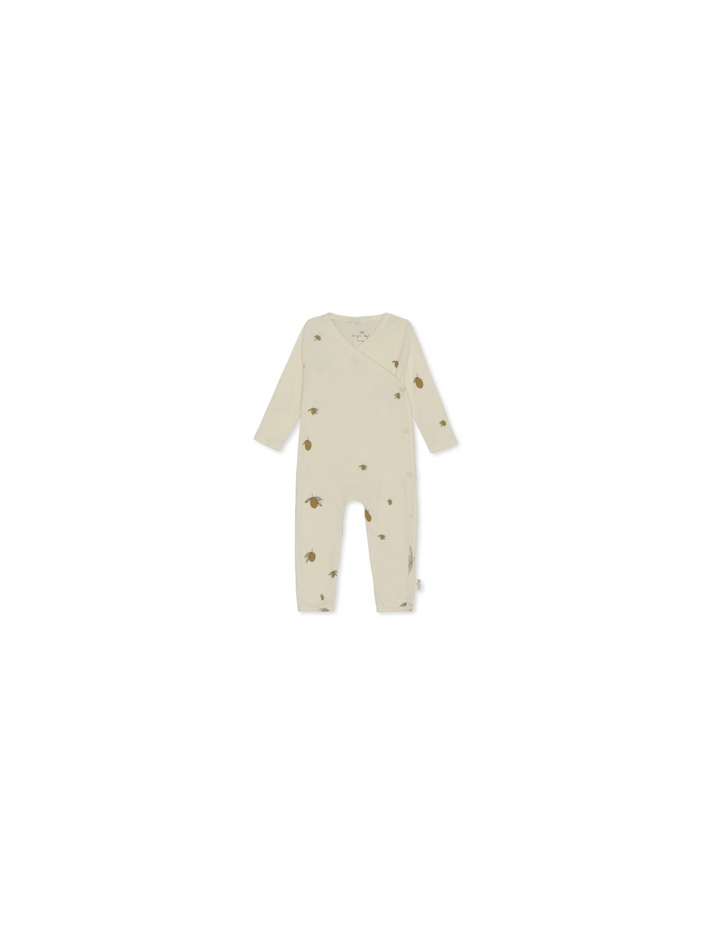 Śpioszki kopertowe Onesie, Lemon, Konges Sløjd Śpioszki kopertowe Onesie, Lemon, Konges Sløjd