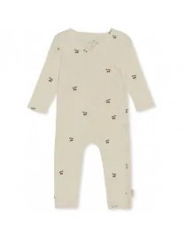 Śpioszki kopertowe Onesie, Cherry, Konges Sløjd
