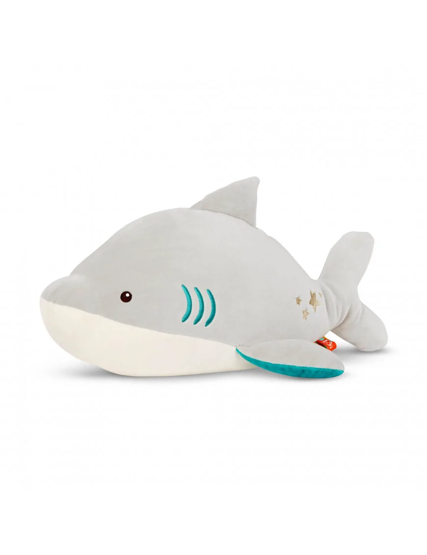 B. Toys, Huggable Squishies – ultramiękka przytulanka-poduszka – pluszowy REKIN Saylor Shark
