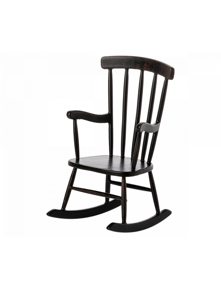 Krzesło bujane dla Myszek Maileg, Anthracite