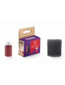 Sztuczna krew - zestaw do makijażu z gąbką na Halloween 9 ml, Namaki