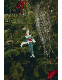 Ozdoba choinkowa christmas clown coeur - multi, Konges Sløjd