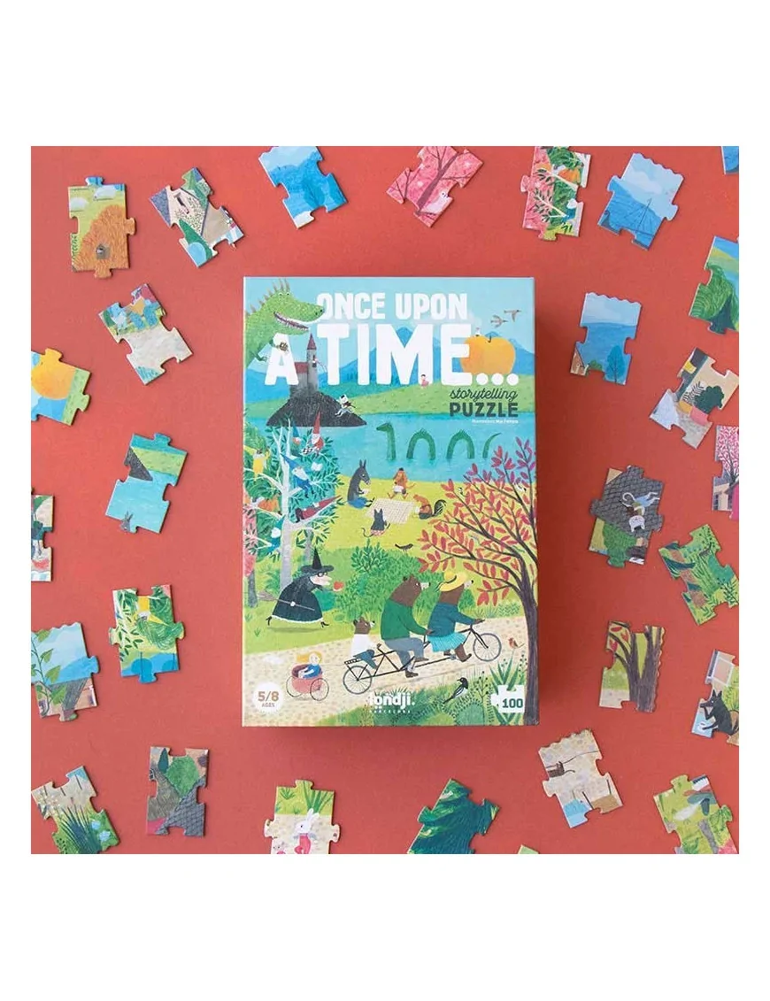 Puzzle 100 el z grą obserwacyjną, Pewnego razu ... | Londji®