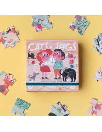 Puzzle Koty i Psy 24 el | Londji®