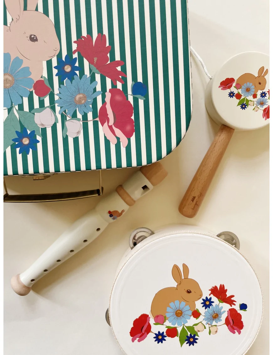 Konges Sløjd, Zestaw muzyczny w walizce Bunny