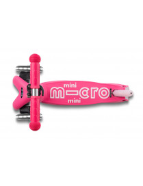Hulajnoga Mini Micro Deluxe LED Foldable Pink (składana)