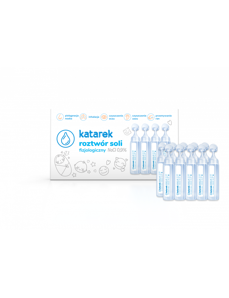 Ampułki KATAREK 10x5ml NaCl
