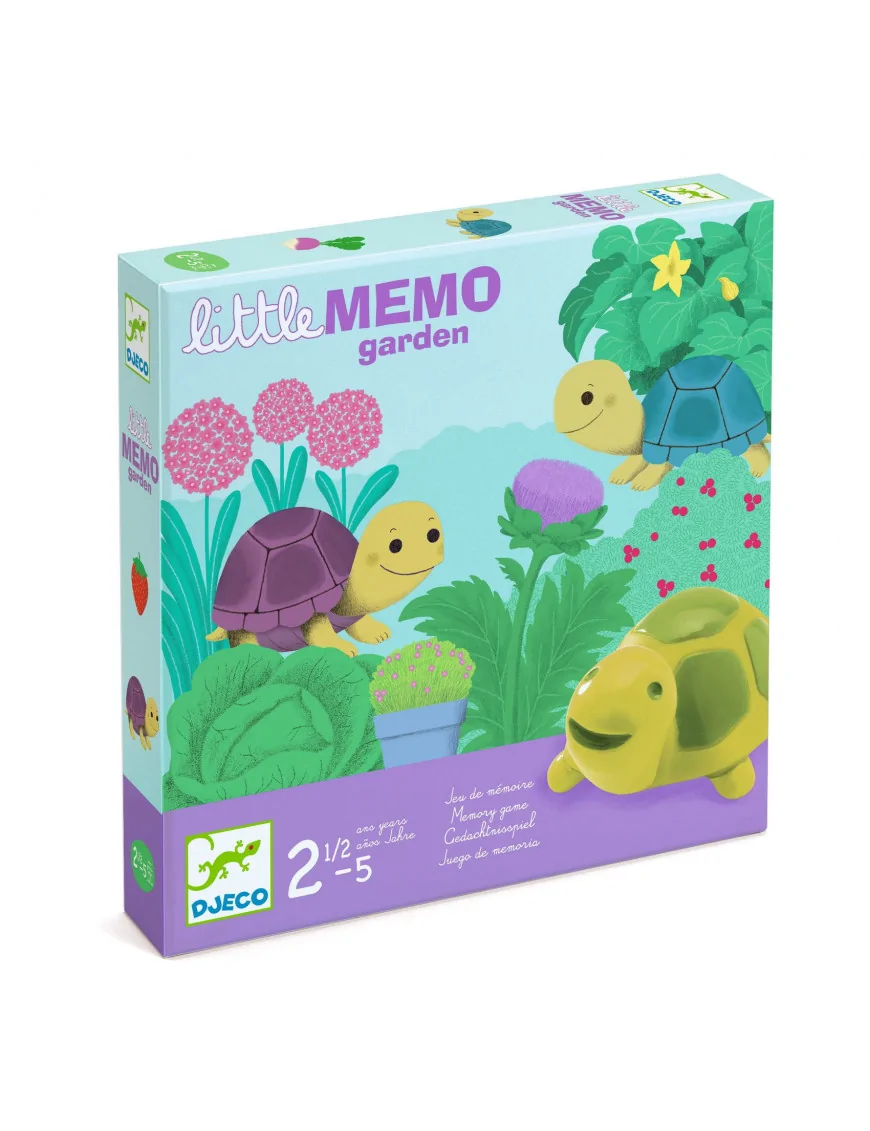 Djeco - Gra planszowa Little Memo Garden