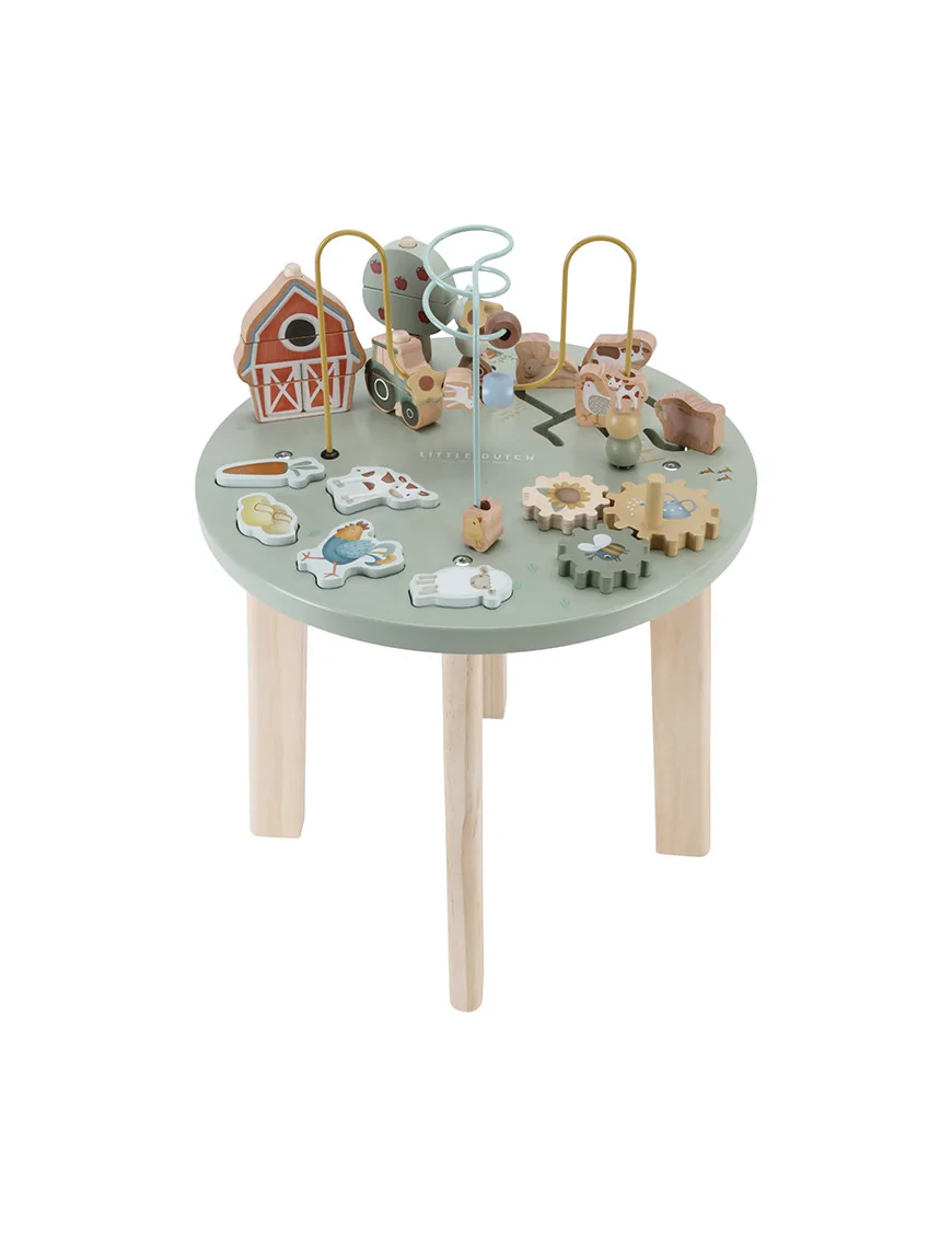 Little Dutch Stolik edukacyjny Little Farm FSC