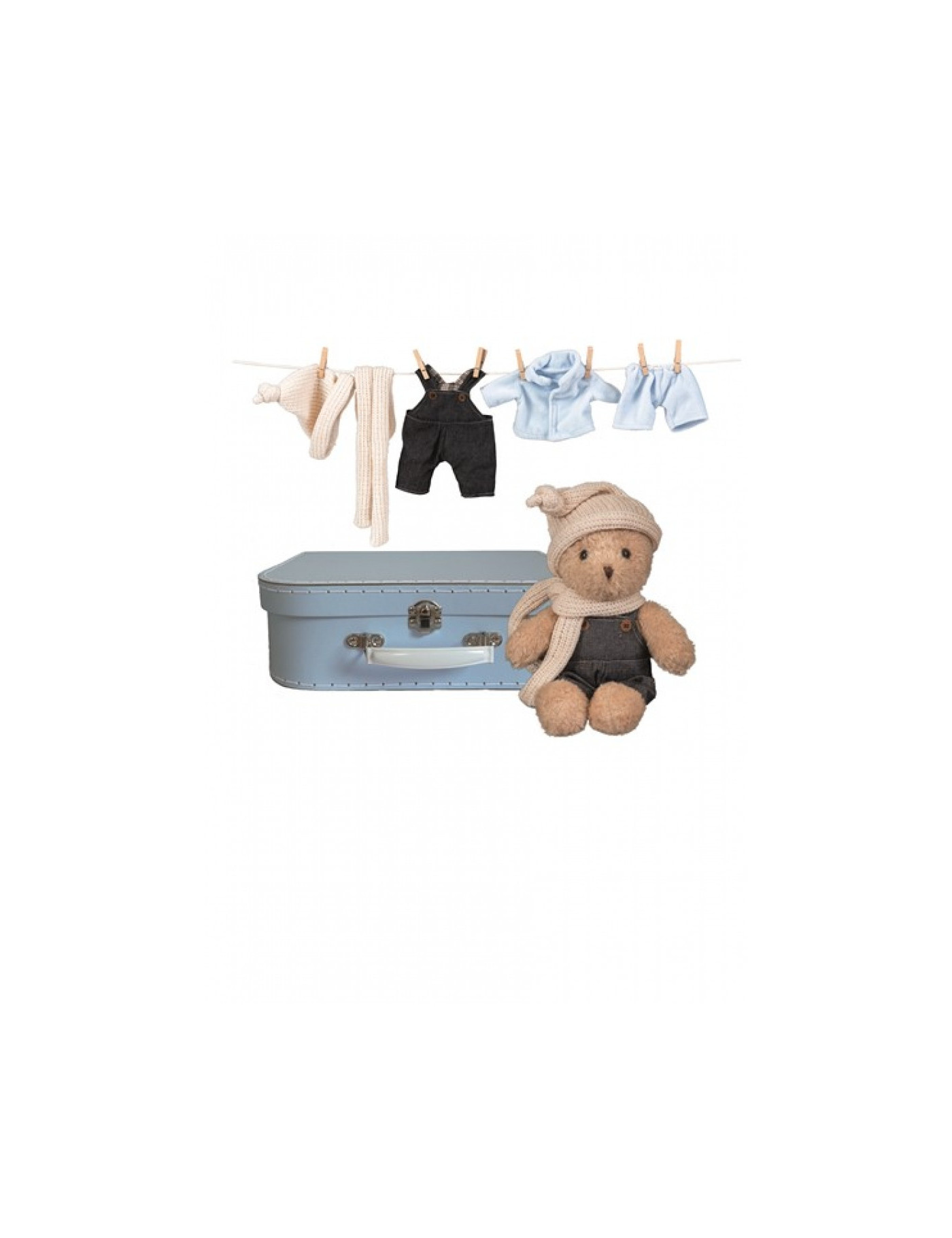 Egmont Toys, Miś Morris z ubraniami w walizce Egmont Toys, Miś Morris z ubraniami w walizce