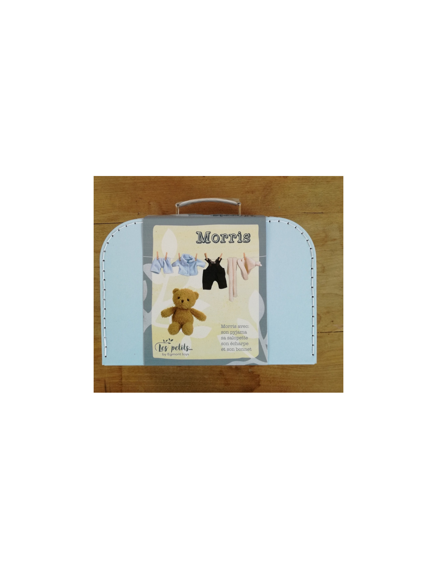 Egmont Toys, Miś Morris z ubraniami w walizce Egmont Toys, Miś Morris z ubraniami w walizce