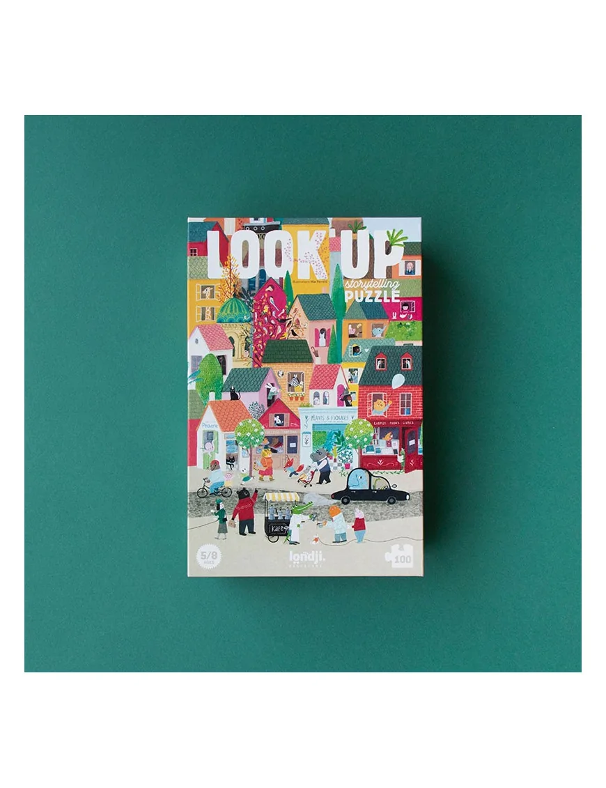 Puzzle z grą obserwacyjną Look Up! | Londji