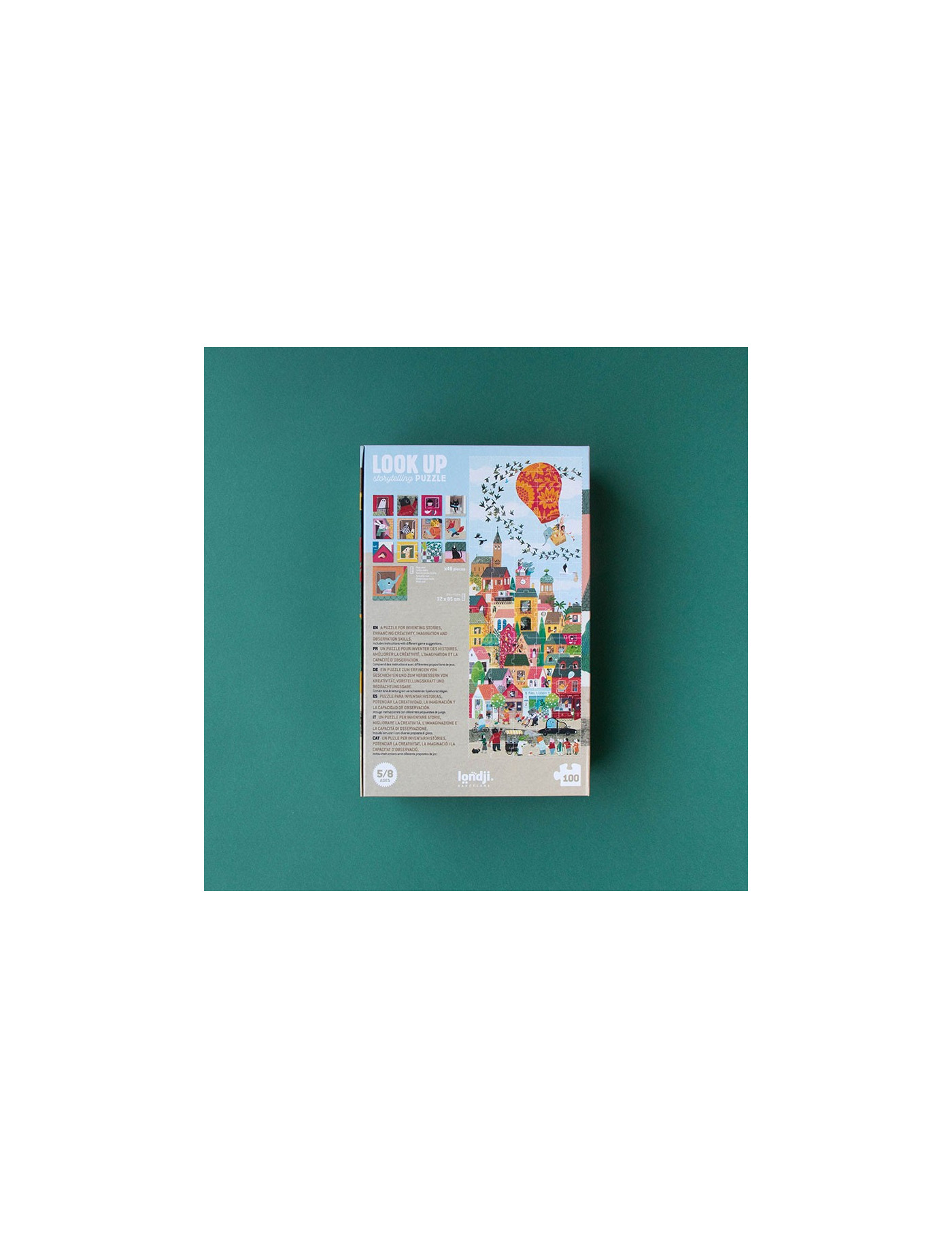 Puzzle z grą obserwacyjną Look Up! | Londji