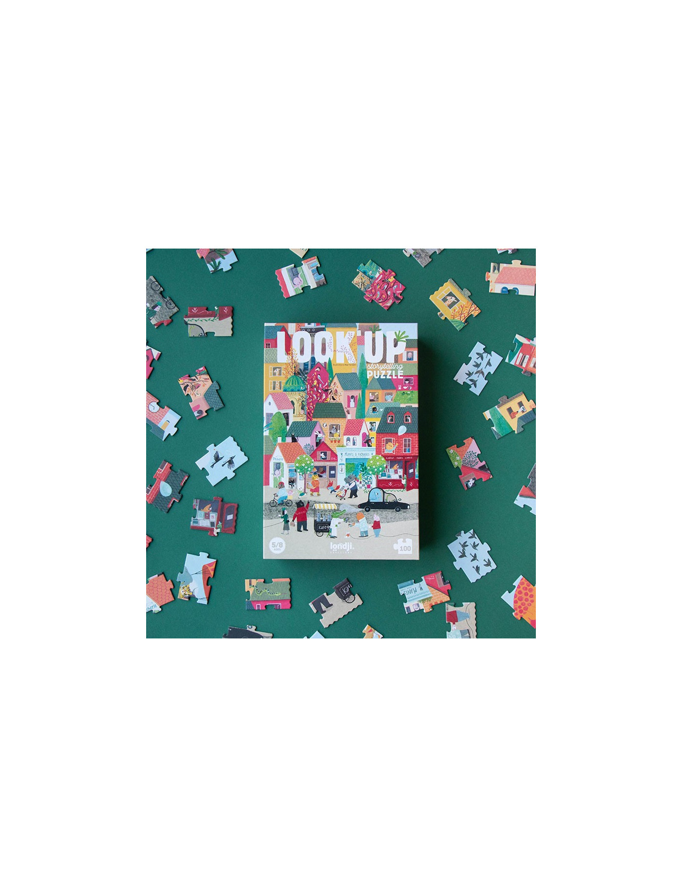 Puzzle z grą obserwacyjną Look Up! | Londji