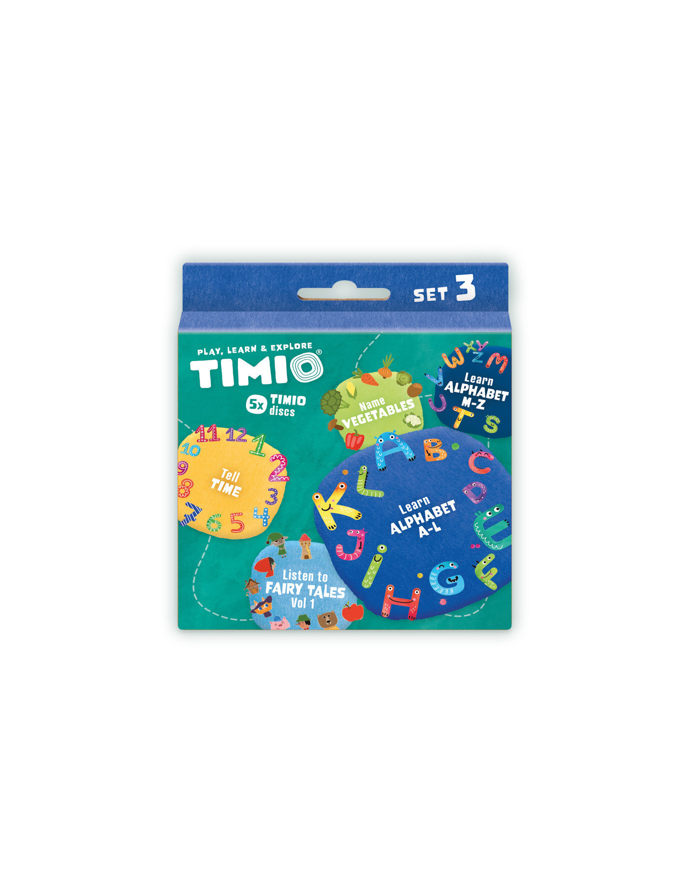 TIMIO Zestaw dysków 3 TMD-03E
