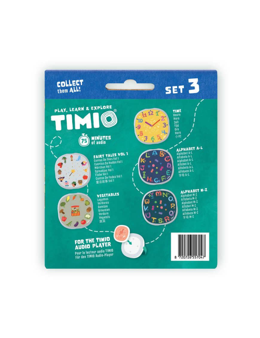 TIMIO Zestaw dysków 3 TMD-03E