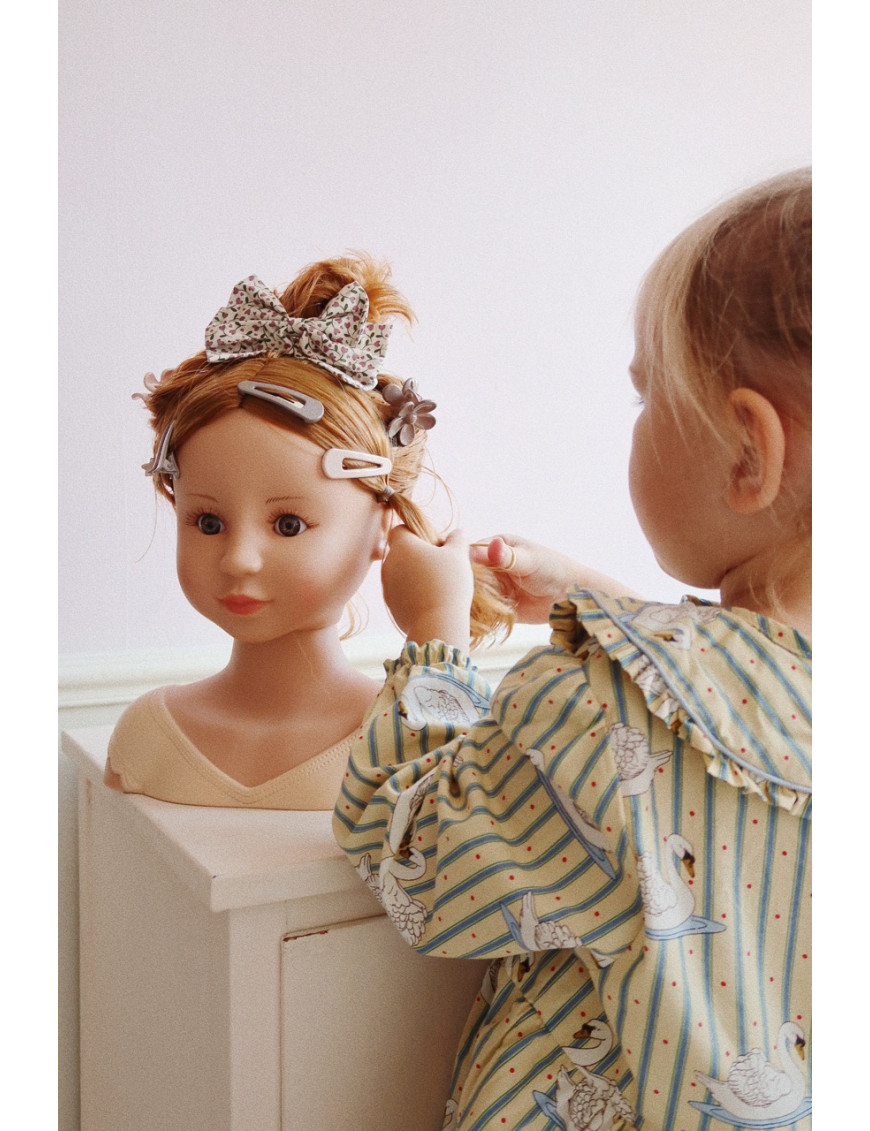 Lalka do czesania z akcesoriami Doll Hair Salon Konges Slojd